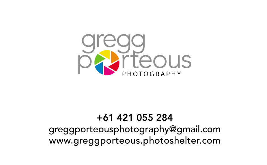 Logo and Card Graphic Design for Gregg Porteous in Sydney