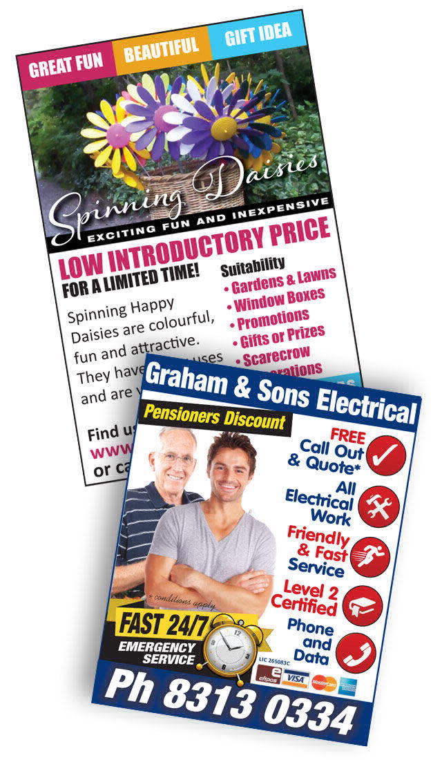 Advertising Graphics Newspaper Ads