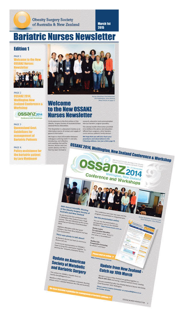 Brochure Graphic Design for Medical Company and Nurses