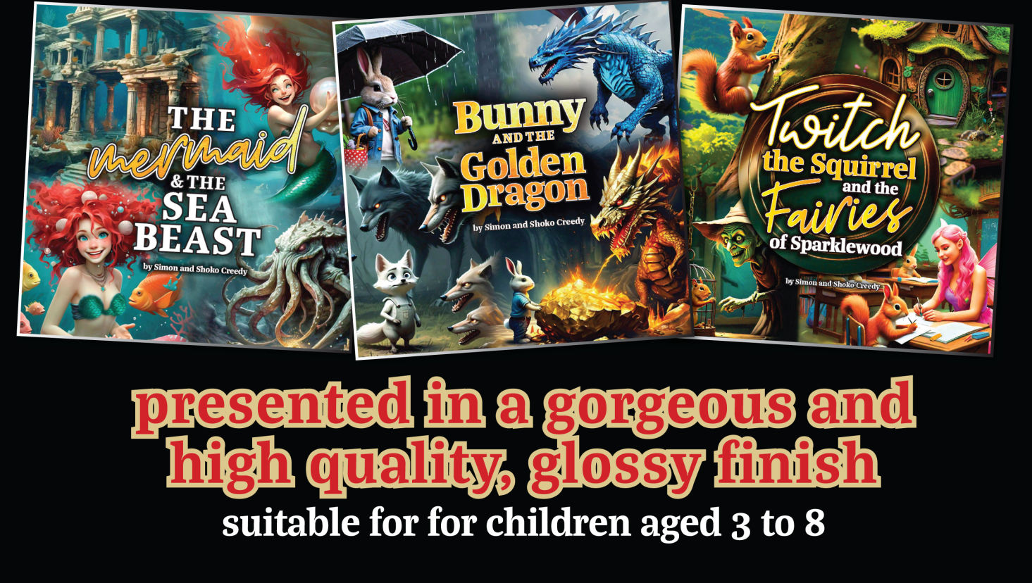 Children's Books by Simon and Shoko Creedy