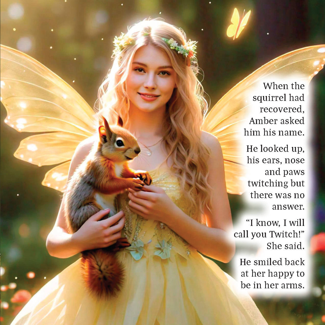 Twitch the Squirrel and the Fairies of Sparklewood by Simon and Shoko Creedy