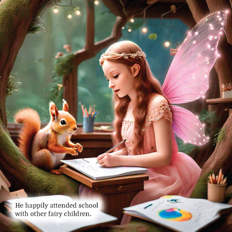 Twitch the Squirrel and the Fairies of Sparklewood by Simon and Shoko Creedy