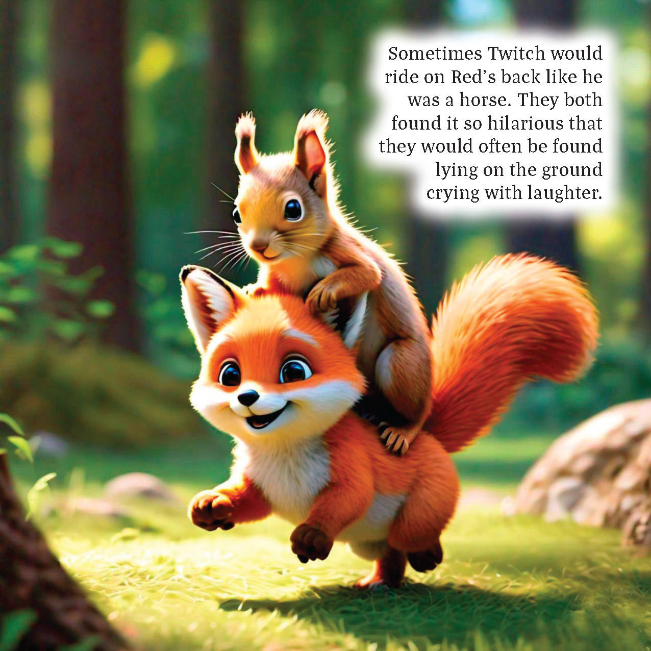 Twitch the Squirrel and the Fairies of Sparklewood by Simon and Shoko Creedy