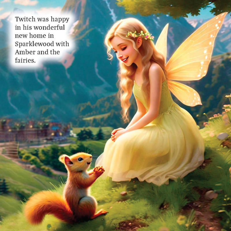 Twitch the Squirrel and the Fairies of Sparklewood by Simon and Shoko Creedy