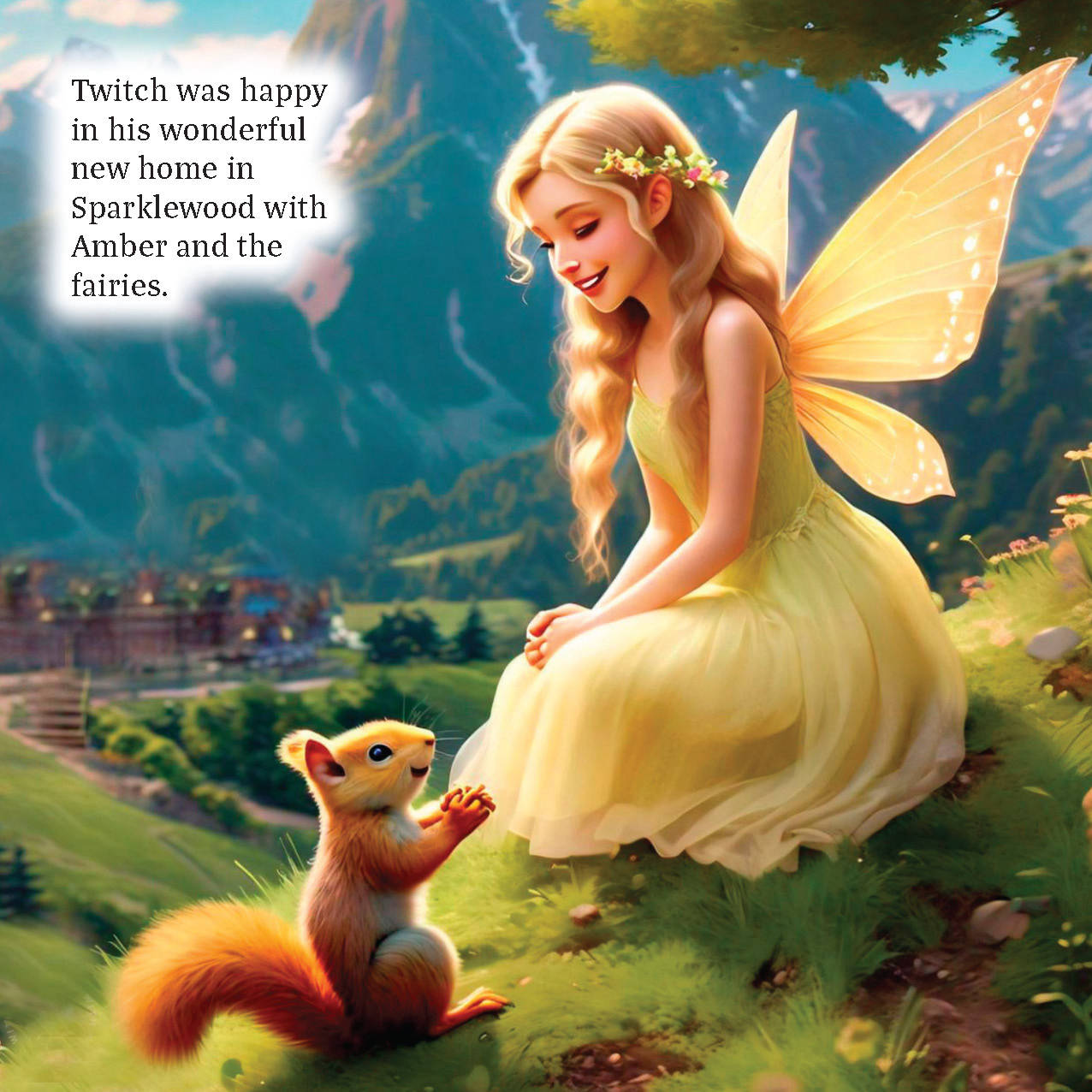 Twitch the Squirrel and the Fairies of Sparklewood by Simon and Shoko Creedy